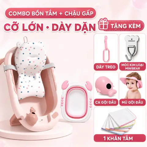 Chậu Tắm Cho Bé Cỡ Lớn: Hướng Dẫn Chọn Mua An Toàn, Tiện Lợi