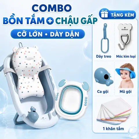Chậu Tắm Cho Bé Cỡ Lớn: Hướng Dẫn Chọn Mua An Toàn, Tiện Lợi
