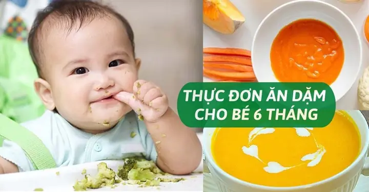 Chế Độ Ăn Uống Cho Bé 6 Tháng Tuổi Chuẩn Khoa Học: Thực Đơn & Lưu Ý Quan Trọng