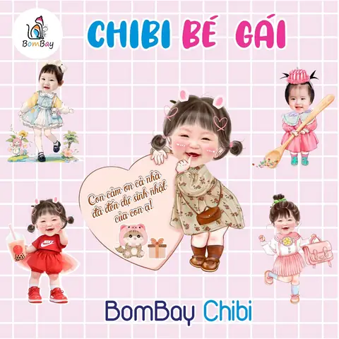 Chibi Sinh Nhật Cho Bé: Ý Tưởng, Cách Làm & Dịch Vụ Trang Trí Độc Đáo