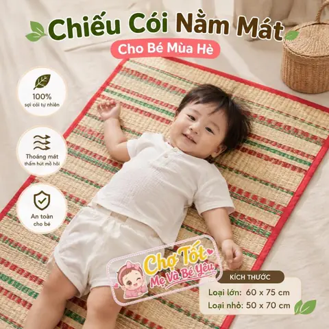 Chiếu Lót Võng Cho Bé: Chọn Loại Nào Phù Hợp, An Toàn & Thoáng Mát?