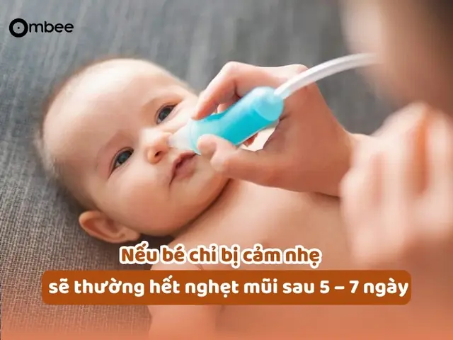 10+ Cách Chữa Nghẹt Mũi Cho Bé Sơ Sinh An Toàn, Hiệu Quả Tại Nhà