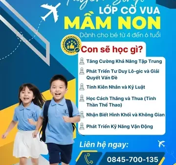 Cờ Vua Cho Bé 4 Tuổi: Lợi Ích, Cách Học & Chọn Lớp Phù Hợp