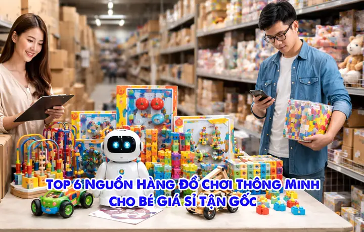 Cửa Hàng Bán Đồ Chơi Thông Minh Cho Bé Uy Tín, An Toàn & Phát Triển Trí Tuệ