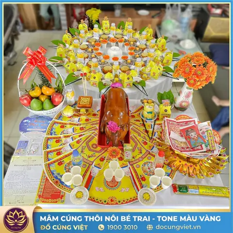 Hướng Dẫn Cúng Thôi Nôi Bé Trai: Mâm Cúng, Văn Khấn Và Nghi Thức Chuẩn Dân Gian