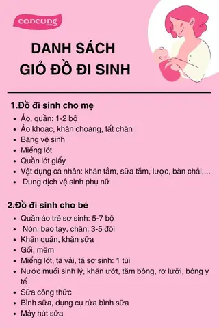 Danh Sách Đồ Sơ Sinh Cần Thiết Cho Mẹ Và Bé: Chuẩn Bị Đầy Đủ, Không Lãng Phí