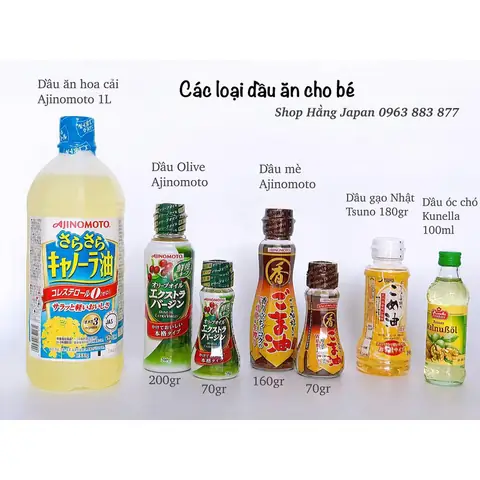 Top 11 Loại Dầu Ăn Dặm Tốt Nhất Cho Bé, Giàu Dưỡng Chất Và Lợi Ích Sức Khỏe