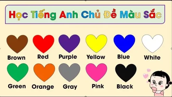 Dạy Bé Học Màu Sắc Tiếng Anh: Từ Vựng, Cách Dạy Hiệu Quả Cho Trẻ Mầm Non