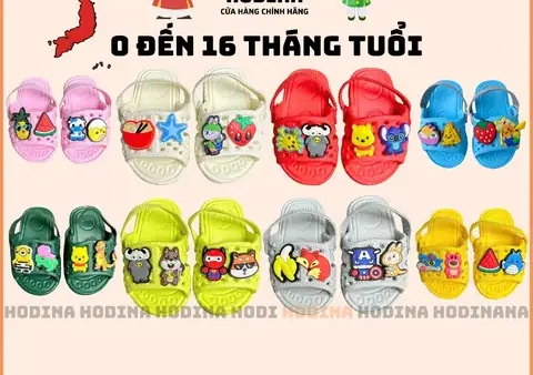 Dép Tổ Ong Cho Bé 2 Tuổi: Chọn Lựa Thoải Mái, Bền Bỉ Cho Trẻ