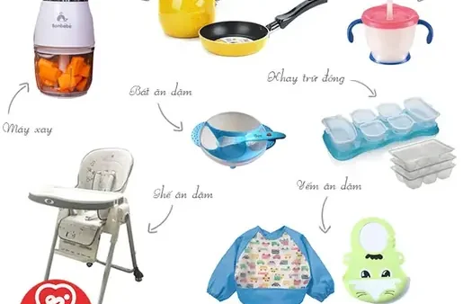 Danh Sách Dụng Cụ Cần Thiết Cho Bé Ăn Dặm Chuẩn Bị Đầy Đủ Từ A-Z
