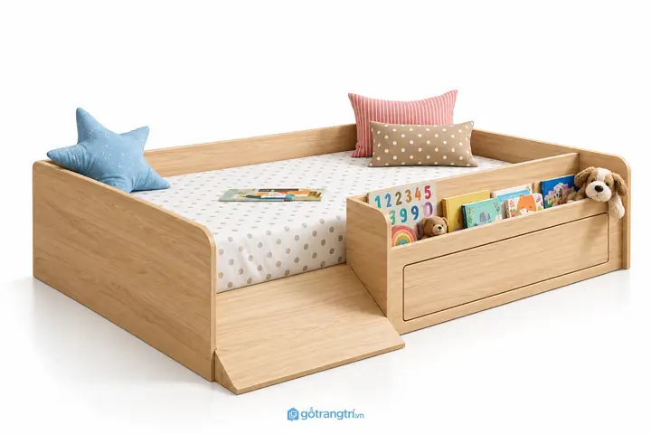 Giường Thấp Cho Bé An Toàn & Tiện Lợi: Hướng Dẫn Chọn Lựa Chi Tiết Giường Thấp Cho Bé An Toàn & Tiện Lợi: Hướng Dẫn Chọn Lựa Chi Tiết