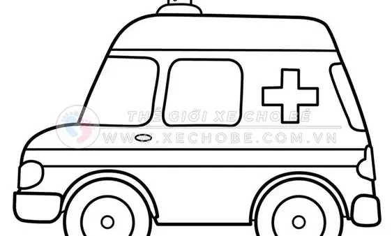 100+ Tranh Tô Màu Ô Tô Đẹp Nhất Cho Bé: Xe Siêu Xe, Xe Cảnh Sát & Xe Cứu Hỏa