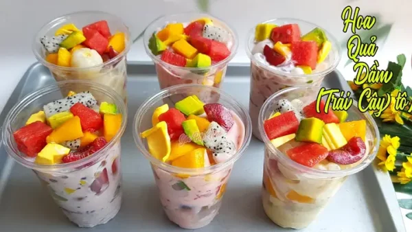 Hướng Dẫn Làm Hoa Quả Dầm Sữa Chua Ngon Mát Cho Bé Chuẩn Vị Tại Nhà