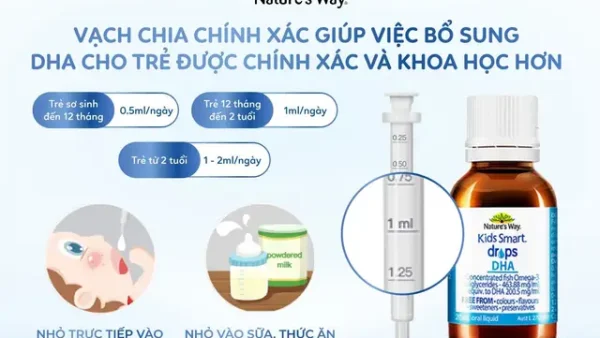 Hướng Dẫn Sử Dụng DHA Cho Bé Toàn Diện: Liều Lượng, Thời Điểm Và Lưu Ý