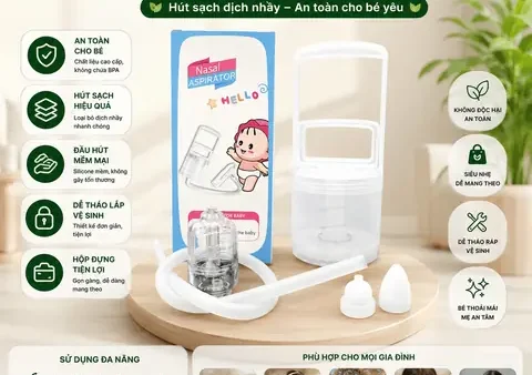Hút Dịch Mũi Cho Bé An Toàn: Hướng Dẫn Chi Tiết Từ A-Z Cho Cha Mẹ