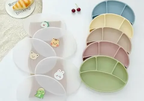 Khay Ăn Dặm Silicon Cho Bé: Tiêu Chí Chọn Lựa & Lợi Ích An Toàn