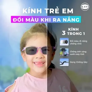 Kính Trắng Cho Bé: Chọn Lọc, An Toàn Và Thời Trang Cho Đôi Mắt Con