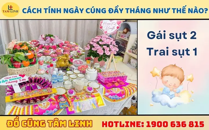 Mâm Cúng Đầy Tháng Bé Gái Miền Trung: Chuẩn Bị Đầy Đủ Theo Phong Tục
