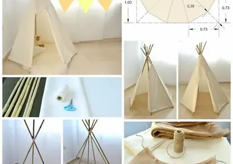 Hướng Dẫn Tự May Lều Vải Cho Bé Tại Nhà: Đơn Giản, Sáng Tạo & An Toàn