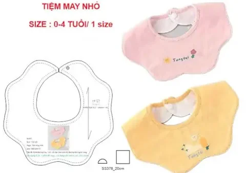 Hướng Dẫn Chi Tiết Cách May Yếm Cho Bé: Từ Cơ Bản Đến Sáng Tạo