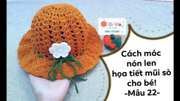 Hướng Dẫn Móc Nón Len Cho Bé Gái: Mẫu Đẹp & Cách Làm Chi Tiết