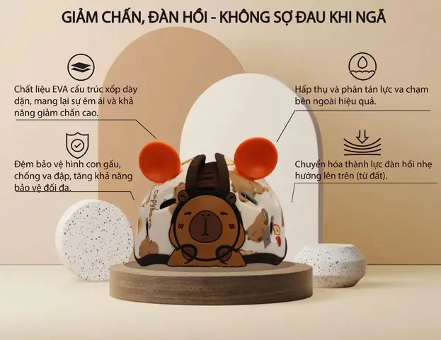 Mũ Bảo Vệ Đầu Cho Bé Headguard: Giải Pháp An Toàn Toàn Diện Cho Bé Tập Đi Mũ Bảo Vệ Đầu Cho Bé Headguard: Giải Pháp An Toàn Toàn Diện Cho Bé Tập Đi