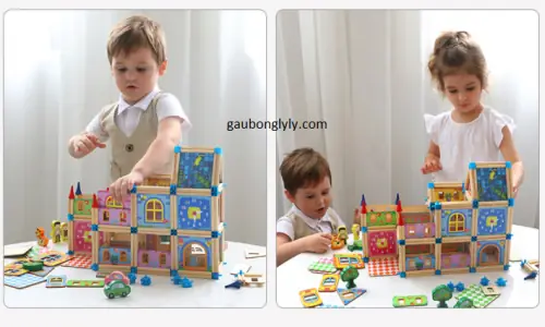 Nhà Chơi Gỗ Cho Bé: Lựa Chọn An Toàn, Sáng Tạo Cho Trẻ 0-6 Tuổi