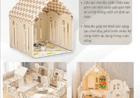 Nhà Lều Cho Bé: Chọn Lựa Thông Minh Cho Không Gian Vui Chơi An Toàn & Sáng Tạo